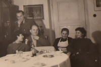 Vasil Timkovic with his family in Zakarpattian Ukraine