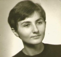 Jiřina Nováková, portrétní foto, Praha 1968