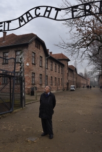 Vladimír Munk in Oswiecim (Auschwitz) 75 years later