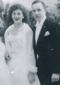 Stanislava and Eduard Císař in 1957