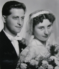Jiří Lang, a wedding photo 