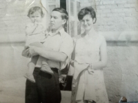 S manželem a dcerou