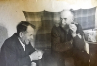František Musil (on the right)