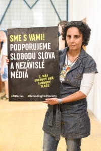 Activist and journalist Denisa Havrlova