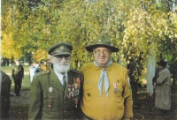 Jan Plovajko a p. Zelený při výročí