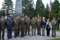 S jinými veterány na oslavách v Ostravě