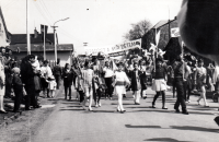 First-of-May celebrations, Hrabyně, from the 1970s