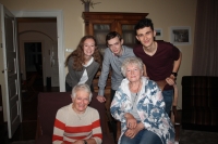 Nahrávací tým s pamětnicemi