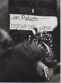 From the Palach´s week 1989