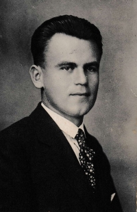 The father JUDr. Alois Běťák after his studies in 1931