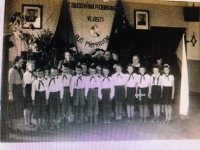 Foto ze školních let (pod Stalinem a Gottwaldem)
