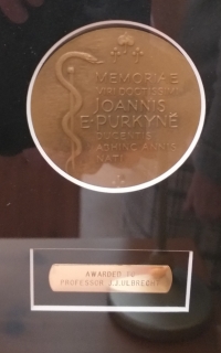 Award of the commemorative medal of Jan Evangelista Purkyně