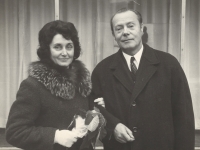 Eva and Karel Štancl, 1971