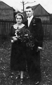 Rodiče Ilony Kociánové Olga a Jaroslav Onderkovi / kolem roku 1938