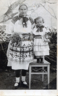 Eva Jankulíková, nee Korbeľová, mother of Albín Jankulík