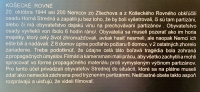Entry in the Museum of Jan Zizka from Banoviec Partisan Brigade - description of the burning of Horna Stredna