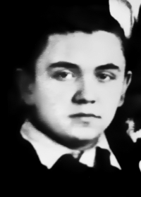 Leonid Dohovič na snímke počas svojich školských rokov, zrejme krátko po druhej svetovej vojne