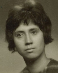 Dobový portrét Evy, Praha 1964