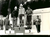 3. místo Olgy Charvátové na mistrovství ČSSR 1977