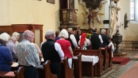 Holy Mass said for the victims of the prison camps in Stonařov (2016)