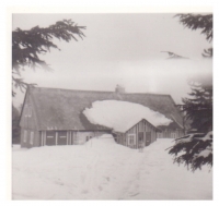Vzpomínka na zimu - dobová fotografie domu Evy Machkové