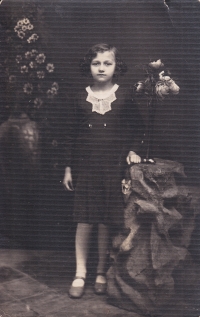 The Krušina family in Volhynia - as a girl