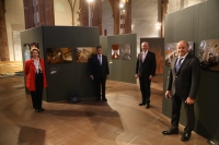 Opening of the exhibition "Zwei Häuser eines Herrn" - churches and synagogues in Slovakia in Frankfurt in March 2020
