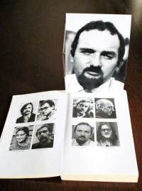 A photo of Milan Hulík in the publication of the Committee for the Defense of Unjustly Accused, where he is listed as a lawyer
