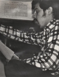 Václav Kožušník pracoval jako osvětlovač