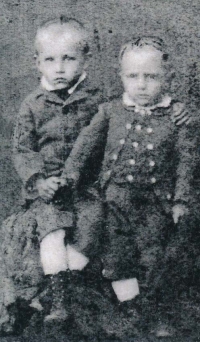 Jaromír and Otakar Volman (circa 1880)