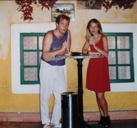 Malgorzata s manželom Stanislavom v roku 1995