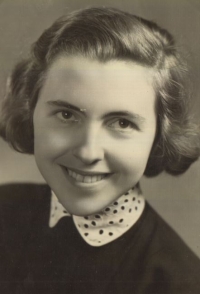 Irma Garlíková, maturita, 1953