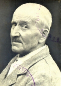 Johann Strobl, photo from documents concerning expulsion (1946)
