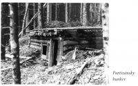 Partizánsky bunker v Rajeckej doline