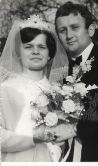 1970 - the wedding of Václav Herout