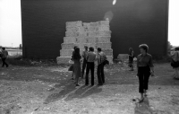 From the exhibition of independent art on the Sparta courts in 1982.