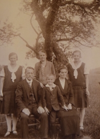 Rodina Exnerova, cca 1927