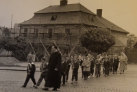 Světlá nad Sázavou, Karel Exner se svými žáky, 60. léta