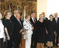 In 2015 with Minister Zaorálek at the Gratias Agit Award 
