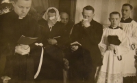 Prime divine service June 4, 1944, saying goodbye to the parents
