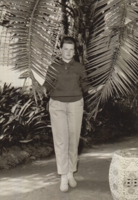 Z období studií na Střední zemědělské škole v Rožnově pod Radhoštěm