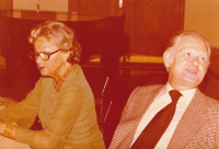 Discussion with Adina Mandlová and compatriots, 1970s - 1980s