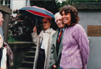 Lída Baarová, František Goldschneider, Cologne, Cultural Center Ignis, Spring 1989