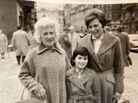 Grandmother Pavla, mnother and Pavla, 1962