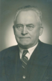 Josef Štifter, dědeček pamětnice, cca v roce 1940