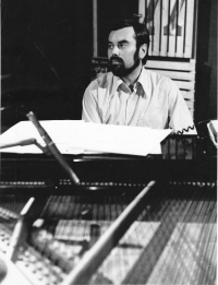 Karel Růžička – klavírista a nejlepší kamarád Miloše, Praha 1979