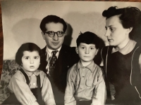 The Kosta family, 1956