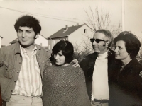 The Kosta family  in Germany, 1972