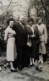 Rodina Roubínkova v 70. letech