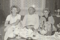 With parents in 1988